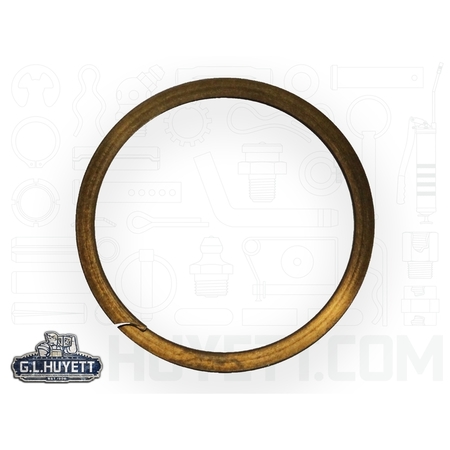 G.L. HUYETT Internal Retaining Ring, Steel, Plain Finish, 0.875 in Bore Dia. RR-087